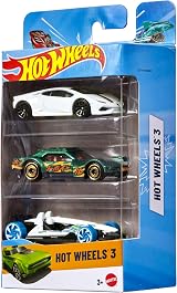 Hot Wheels 3 Car Pack 1:64 Scale Die-Cast Vehicles Assorted Styles view 2