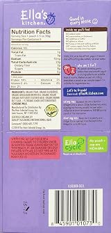 Ella's Kitchen Stage 1 Organic Baby Brekkie Blueberry Pear 6 Pack view 4