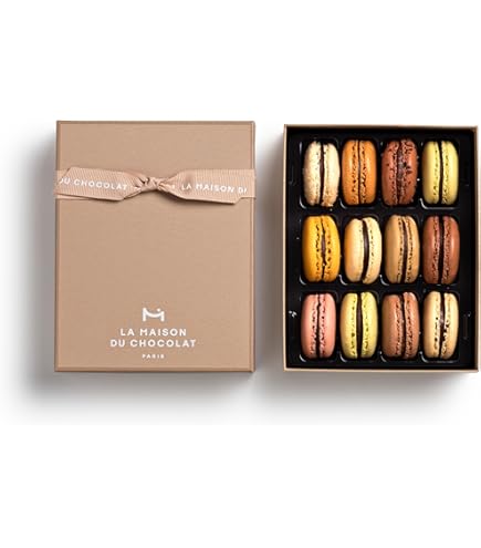 Amazon.com: LA MAISON DU CHOCOLAT Coffret Maison Dark, Gourmet