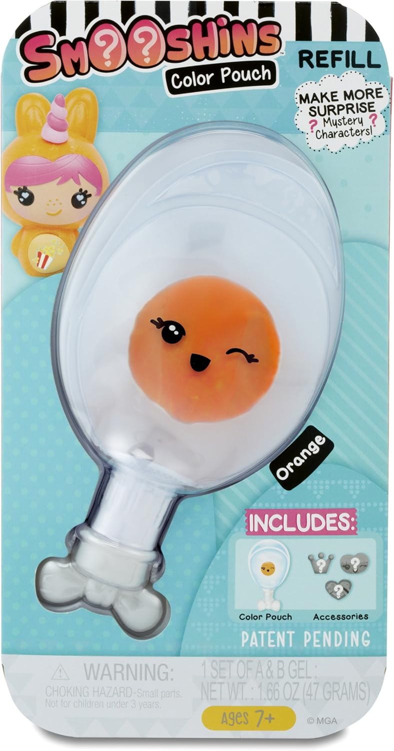 Amazon Com Smooshins Color Pod Refill Orange Toys Games