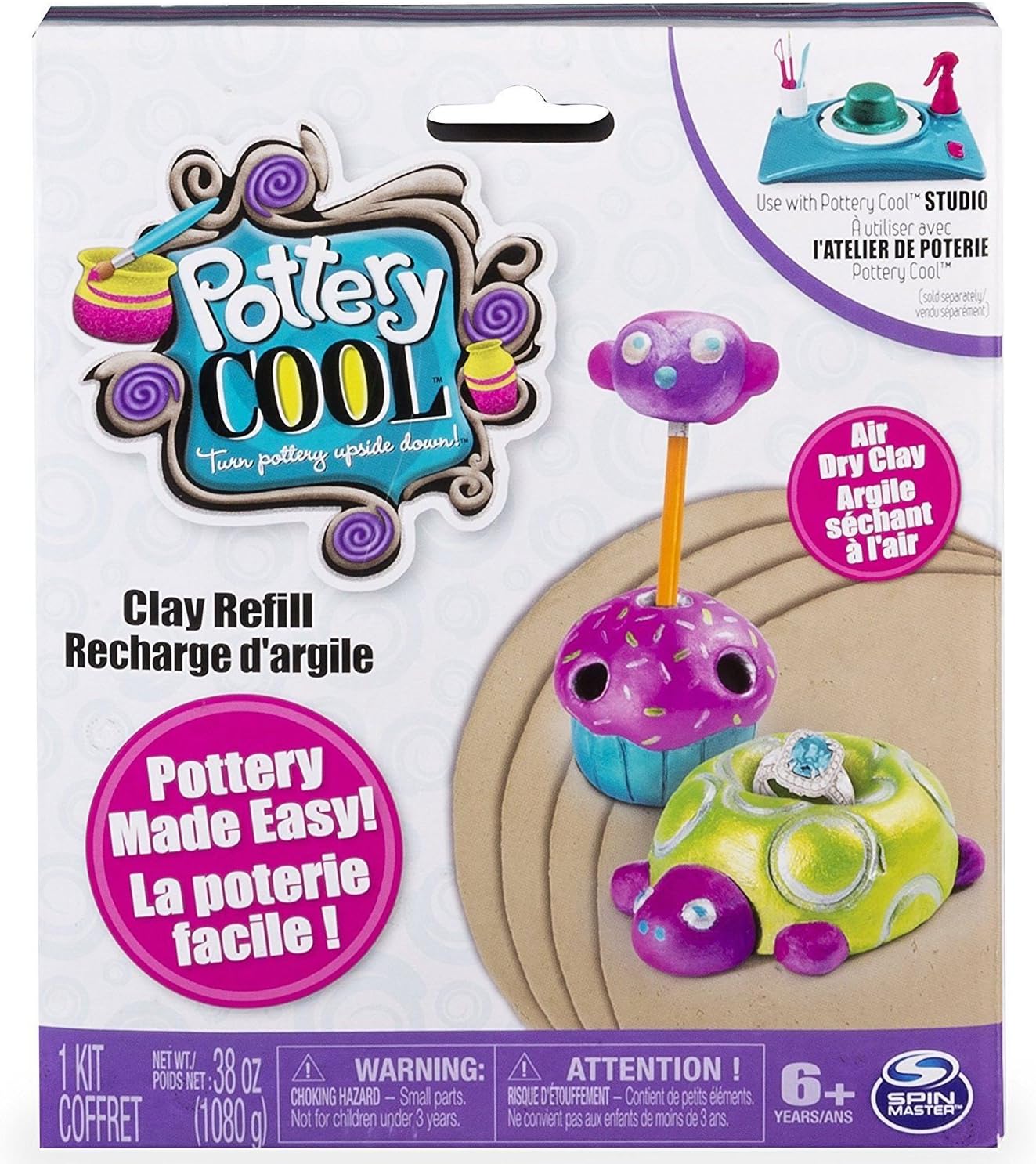 Pottery Cool Round Clay Refill (Dispatched from UK)