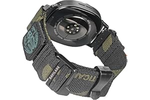 22mm Nylon Watch Band Only Compatible with Galaxy Watch 8 40mm/Galaxy Watch 8 44mm/Galaxy Watch 8 Classic 46mm 2025,Quick Rel