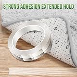 Euqvunn Double Sided Tape Heavy Duty 3m 2cm Nano Adhesive Removable view 2