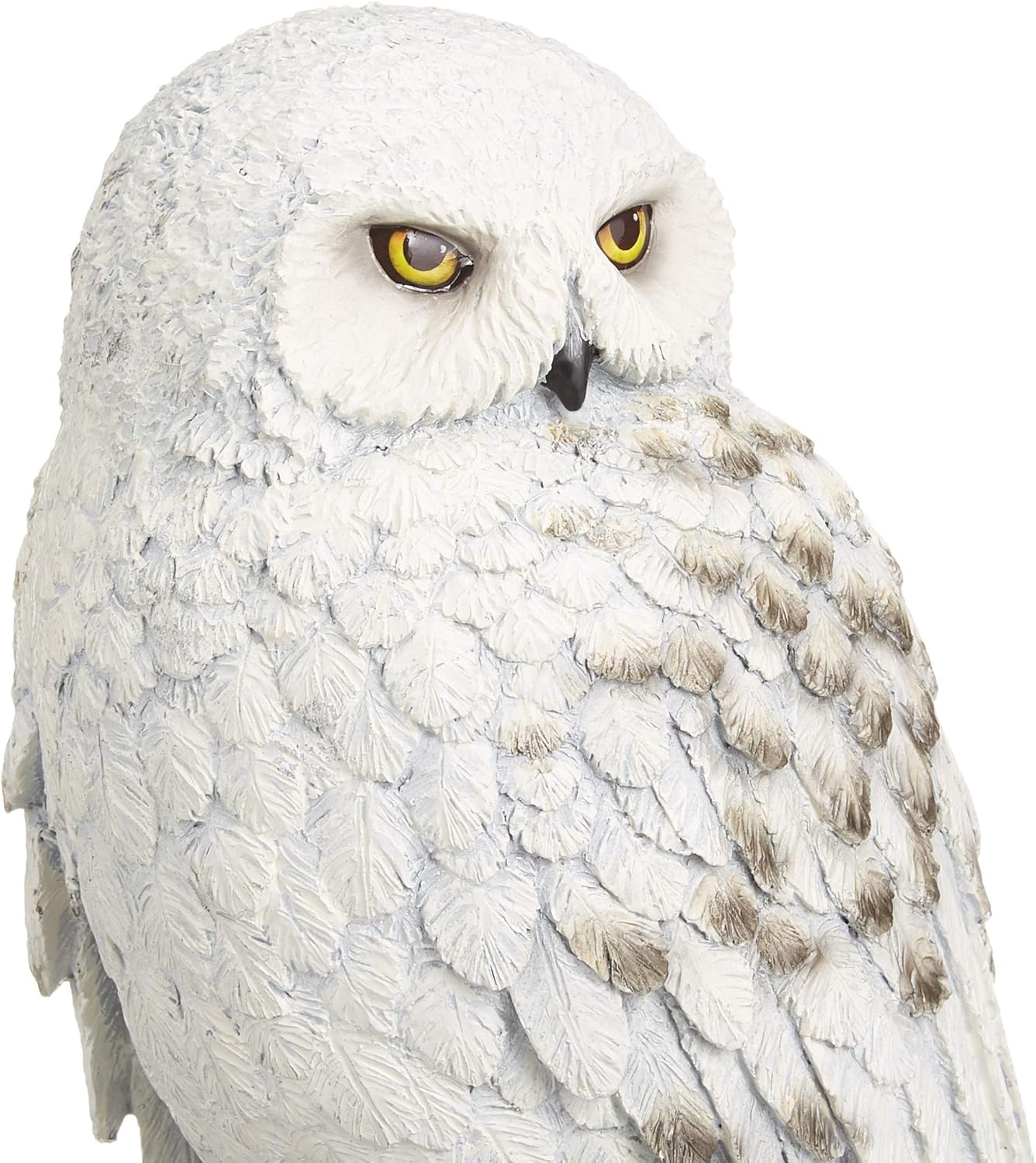 The Noble Collection Harry Potter Hedwig Sculpture, 9.5in (24cm) Hand Painted Resin Snowy Owl Statue - Image 4
