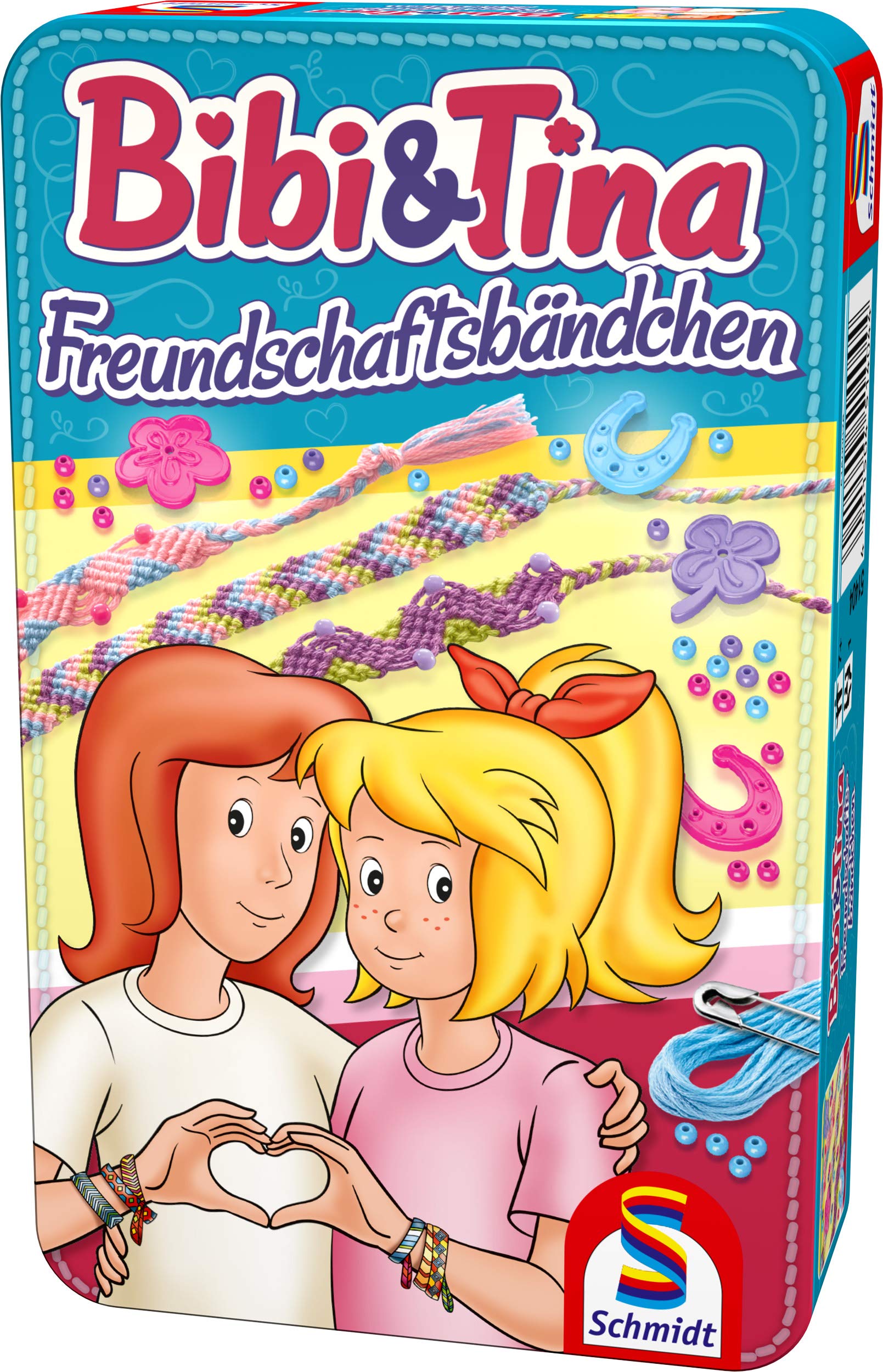 Schmidt Spiele 51404 "Bibi & Tina - Friendship Bands Travel Game