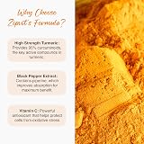 Zipvit Curcumin Tablets 95% Curcuminoids with Black Pepper 90 vegan view 4