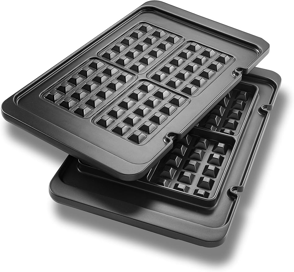 Delonghi Plates for Waffle Iron MultiGrill CGH1000 CGH1012 CGH1020