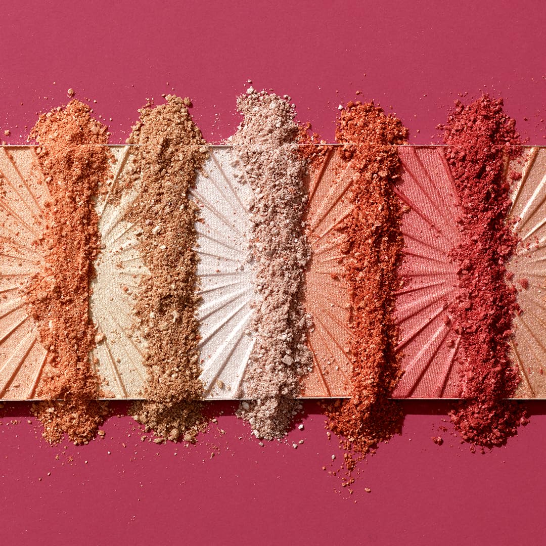 Wet n Wild MegaGlo Blushlighter, Blendable Blush & Highlighter Set, Shimmery Metallic Finish, Highlight Bling