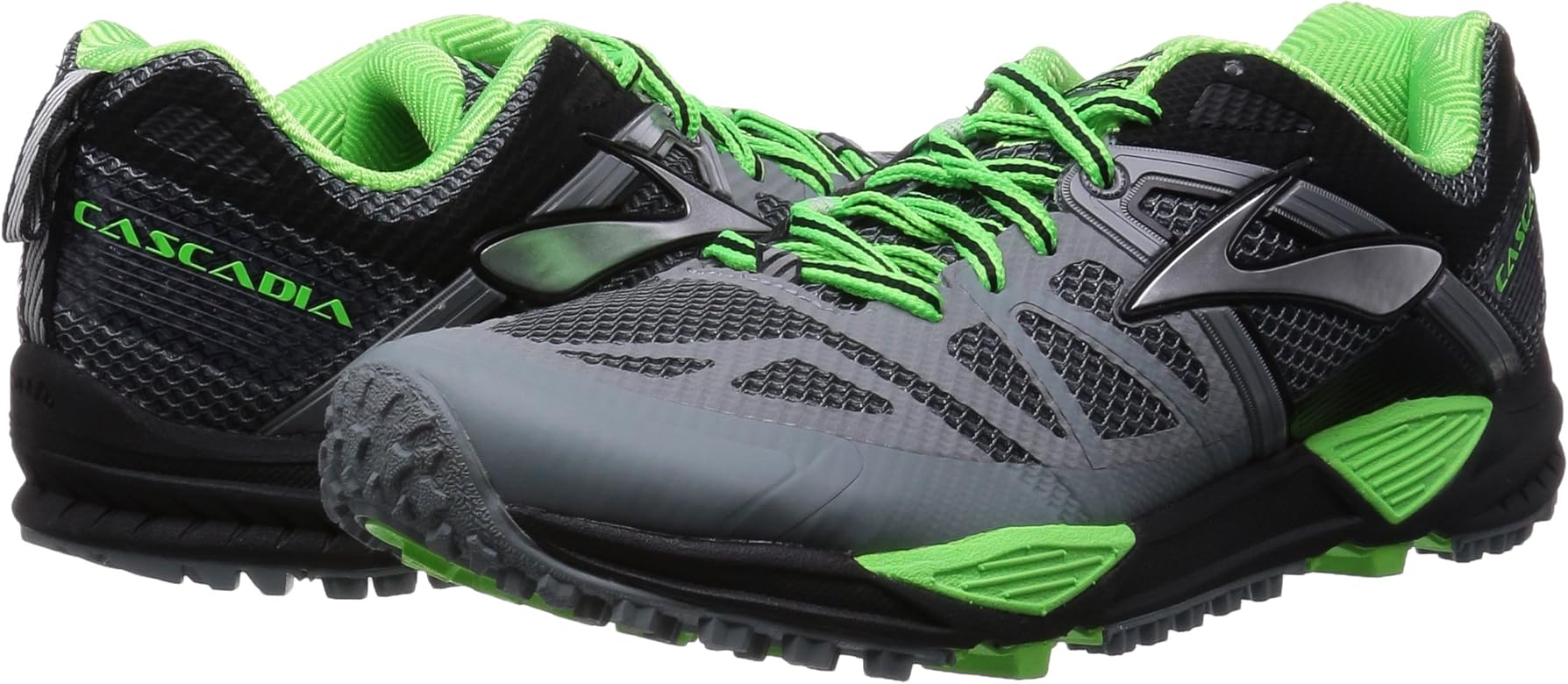 brooks cascadia 6 mens green