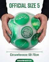 Hy-Pro Celtic Classic Signature Football Size 5 Official Licensed Ball view 3