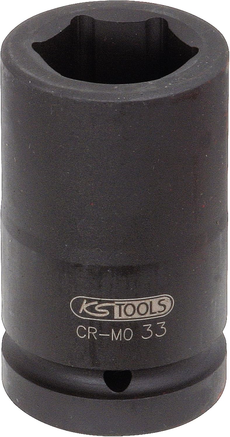 KS Tools 515.1880 1-inch 80mm Deep Hex Impact Socket, 80 mm