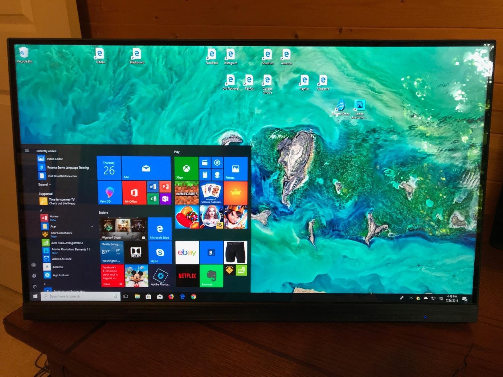 34/mo Finance Planar PCT2485 Helium 24" Widescreen MultiTouch