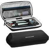 Solgaard Lifekit Versa Organizer -Travel Pouch Kit &amp; Toileltry Bag (Black) | Compact Traveling Storage Set | Add to Carry-On or Checked Luggage | Easy Organization for Makeup, Jewelry &amp; Accessories