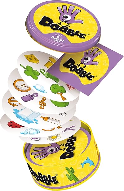 Asmodee Dobble Kids Card Game Ages 6+ 2-8 Players 15 Min Play