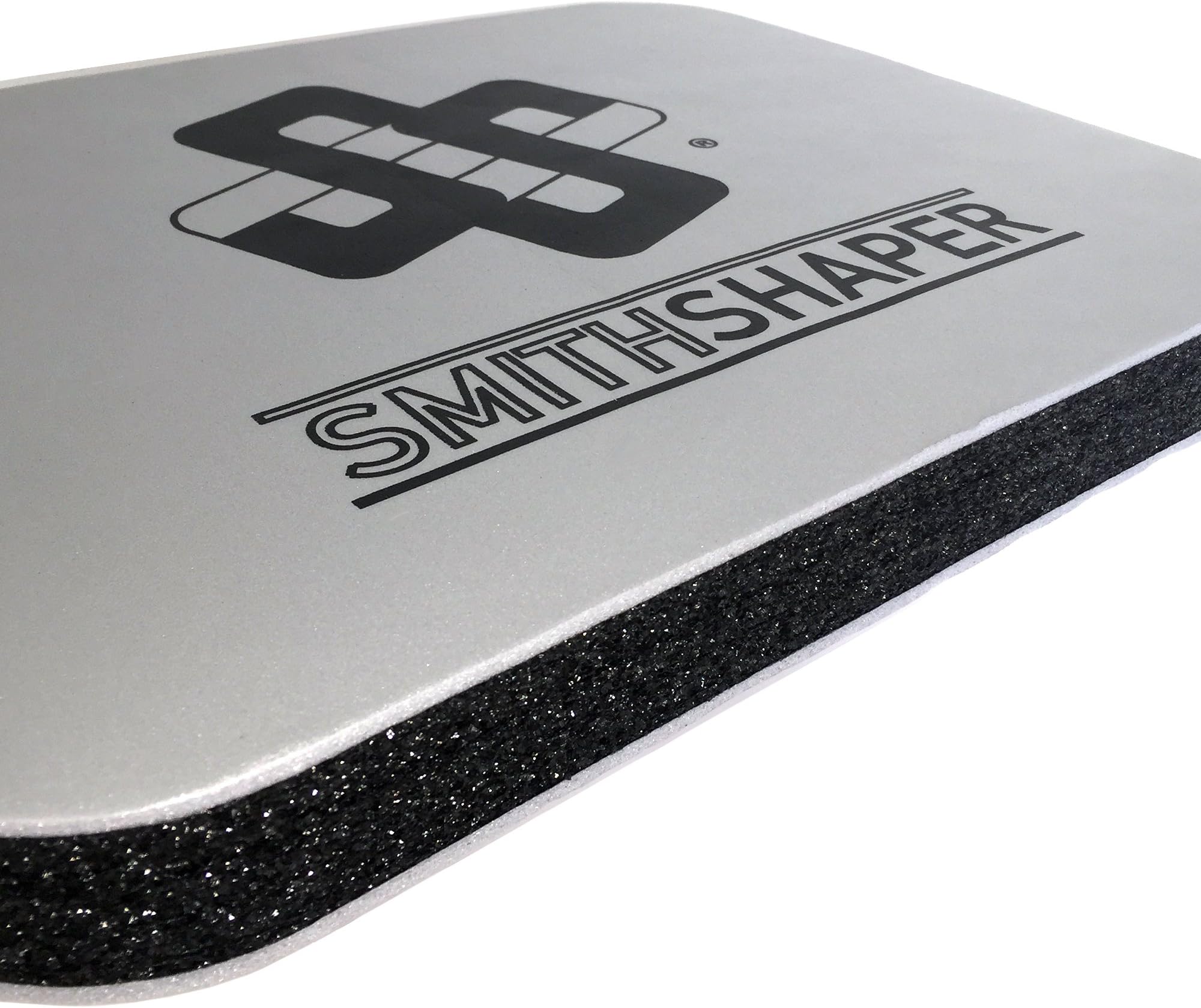 SmithShaper Kneeling Pad | Thick eco-Friendly IXPE Foam | Protect Knees | Pilates Pad or Yoga Kneeler | Lower Back Wedge |Shock Absorbent & Odor Resistant | Gray thickest Dense Foam pad