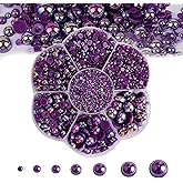 5600PCS Half Round Pearls Flatback Imitation Pearls for Crafts,7 Sizes for DIY Nails Art Crafting,Jewelry Making, Shoes,Cup,Phone Decoration