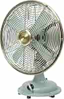 Amazon.com: P L-RA New 8 In Sage Vintage Table Fan With
