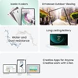 Samsung Galaxy Tab S9 FE+ Tablet S Pen 128GB Silver 3 Year Extended Warranty UK view 5