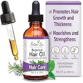 Botanic Spa Botanical Hair Oil with Rosemary and Peppermint – Nourish and Strengthen 2 fl. oz.