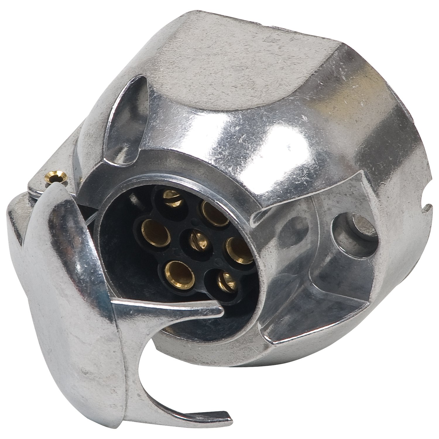 Unitec 01401 Outlet socket 7-pin, metal