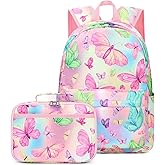 CAMTOP Backpack for Girls Boys Kids School Backpack with Lunch Box Preschool Kindergarten BookBag Set