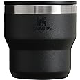 STANLEY Stay-Hot Stacking Camp Cup 10 oz | Press In Drink Through Lid | Cup for Coffee, Tea and Drinks | Insulated Stainless Steel Coffee Mug | BPA-Free