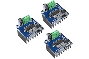 Alinan 3pcs BTS7960 43A High Power Motor Driver Module/Smart Car Driver Module Current Limit