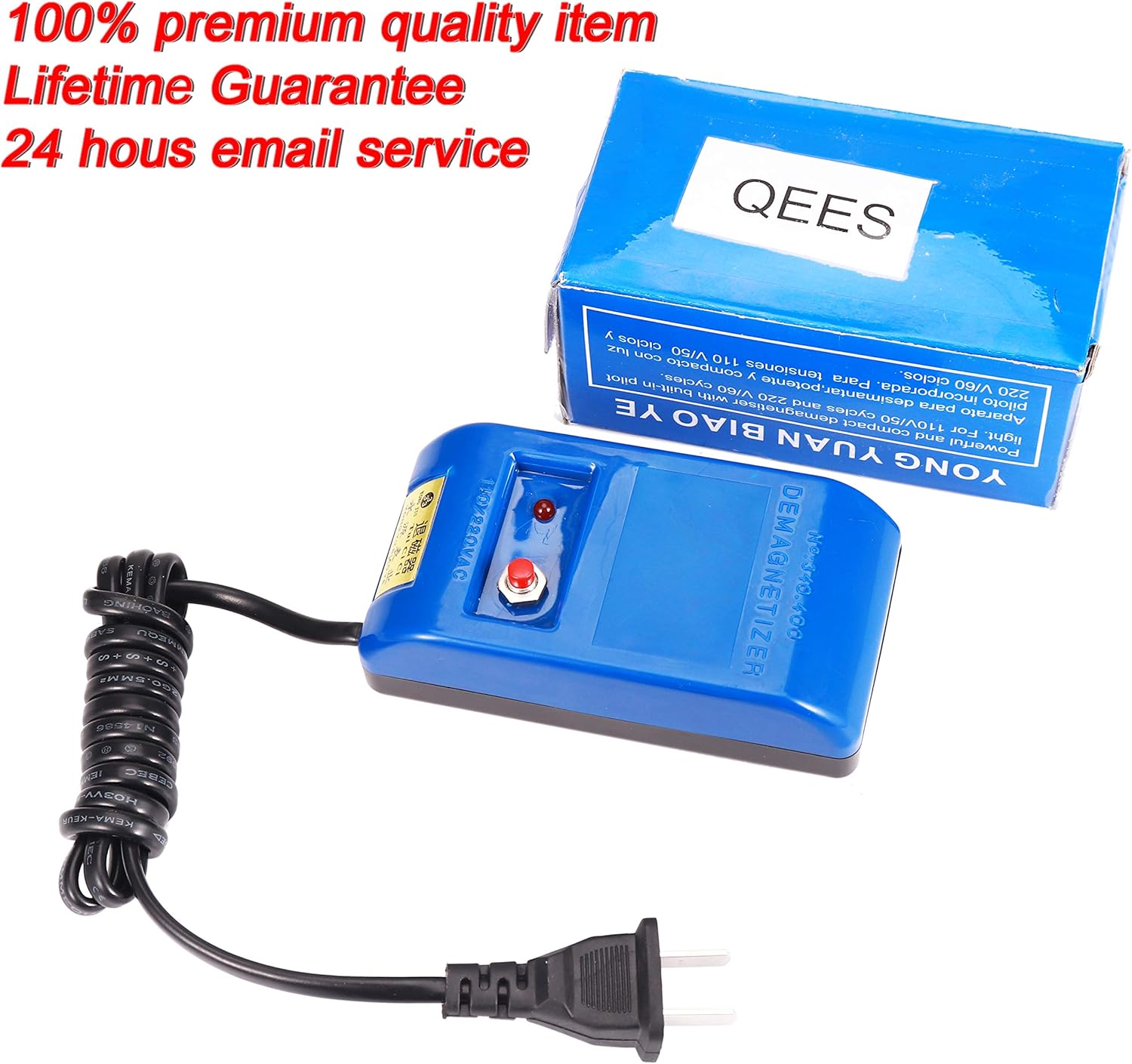 Professional Watch Demagnetizer US Plug 110V, Watch Repair Degaussing Tool Mechanical for Mechanical/Quartz Watch，Ideal Gift for Father's Day XCQ01: Home Improvement