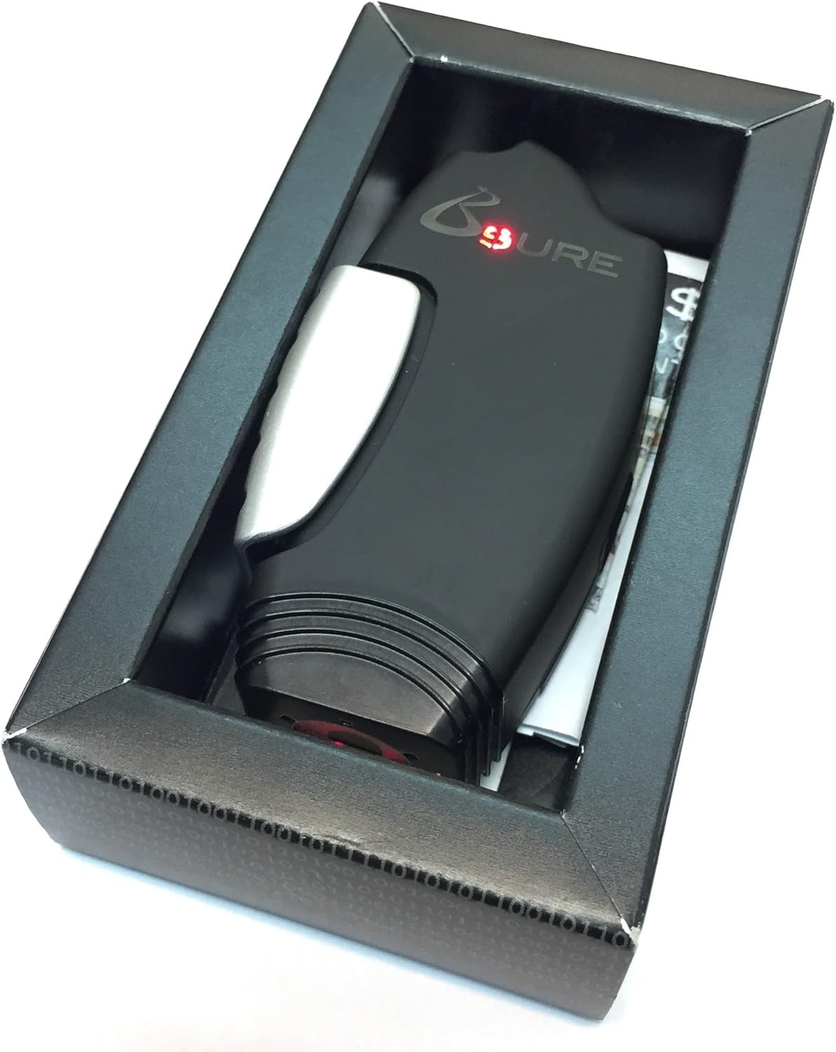 B$URE Portable Counterfeit Bill Detector - Pocket Size Fake Money Detector Perfect for Small Businesses and Restaurants – Quick Counterfeit Detection Scanner Gives Reliable Protection Against Fraud : Office Products