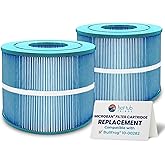 Hot Tub Things Spa Filter Cartridges – Compatible with Bullfrog 10-00282, Pleatco PBF40, Filbur FC-9900, PVT50W – Hot Tub Filters for Swim and Inflatable Spas, Jacuzzi, SaluSpa, 30 Coreless - 2-Pack