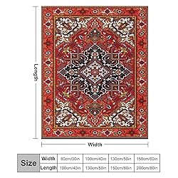 Liliha Bohemian Blanket Vintage Throw Blanket for