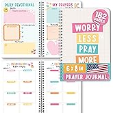 Hadley Designs Guided Prayer Journal for Woman – Daily Christian Devotional and Faith Journal with Gratitude, Scripture Reflection & Prayer Prompts, Meaningful Christian Gift for Women