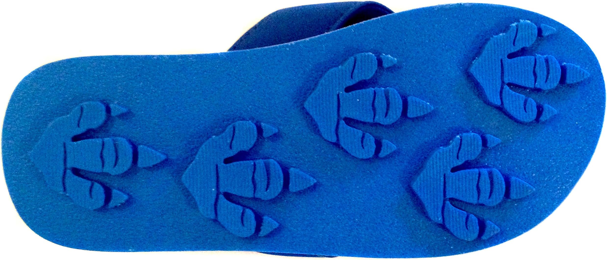 Animal Traks FLIP Flops Slippers- Dinosaur Print Sandals for Girls and Boys, Little Kids (Age 4 – 8).