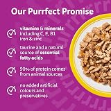 Whiskas Adult Wet Cat Food in Jelly 40x85g Poultry Feasts view 6