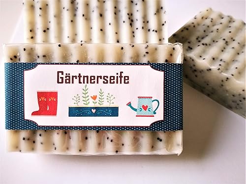 5,43 €/100g Gärtnerseife mit Mohn