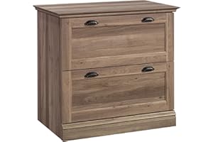 Sauder Barrister Lane 2-Drawer Lateral File Cabinet, Salt Oak Finish