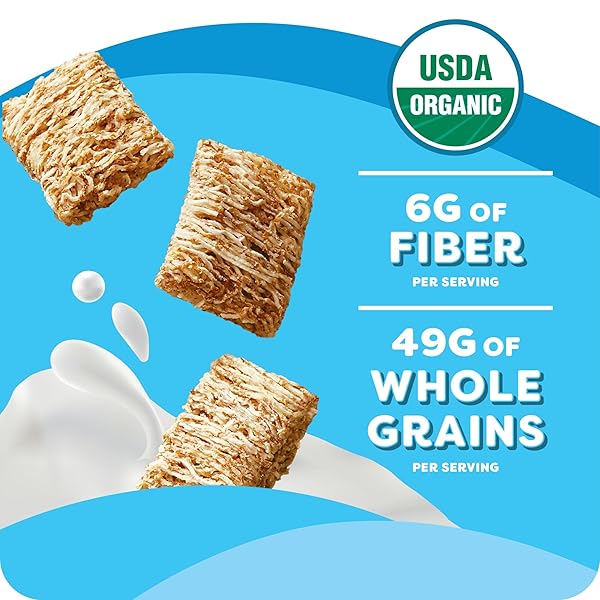 KASHI BREAKFAST CEREAL, ORGANIC, FIBER CEREAL, ISLAND VANILLA, 18OZ BOX (1 BOX)