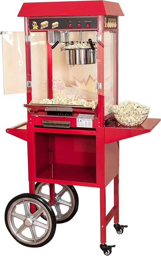 Pajoma 50115 Palomitero kirmes XXL con carro, 2 piezas): Amazon.es ...