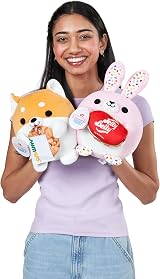Snackles Easter Bunny 20 cm Series 2 Jelly Belly Plush by ZURU view 4