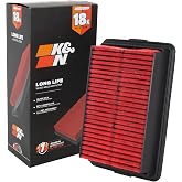 K&amp;N Engine Air Filter: Long Life 18,000 Mile Replacement Air Filter: Compatible with 2017-2026 Hyundai/Kia L3/L4 (Elanta, i30, Kona, Veloster, Cee d, Forte), KNA-5050