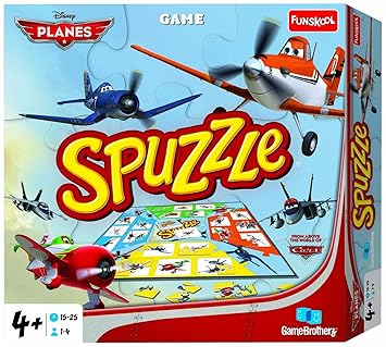 Funskool Disney Planes Spuzzle, Multi Color
