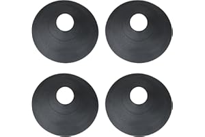 KAZFFD 14136 Rain Collar No-Calk Roof Flashing -1.5"-3" Adjustable Size for Roof Vent Boot(14136-4pcs)