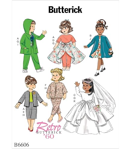 SIMPLICITY SS9768OS Vêtements De Poupée De 45,7 Cm Par Elaine Heigl Designs OS (taille Unique