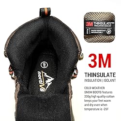 NORTIV 8 Men's Insulated Waterproof Construction