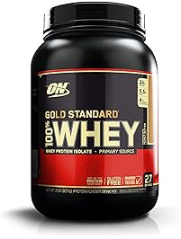 Optimum Nutrition Gold Standard 100% Whey Protein Powder, Chocolate Peanut Butter, 2 Pound