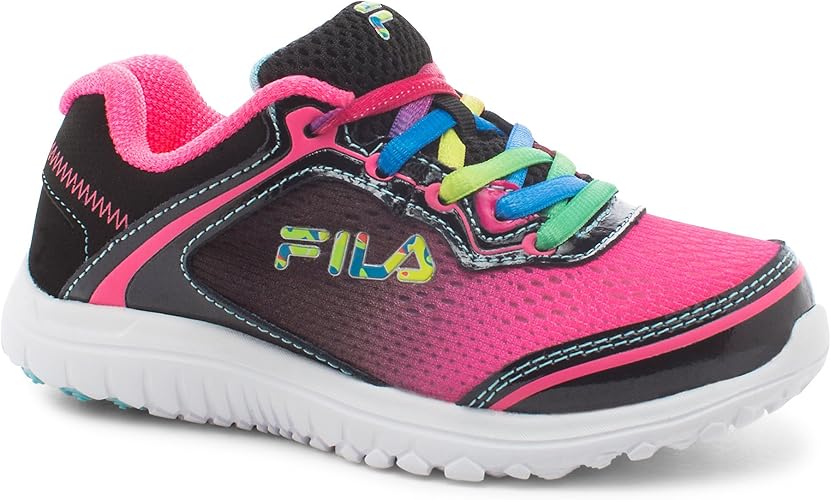 fila shoes black and pink
