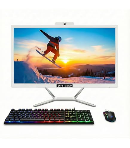 Amazon.com: STGSivir All in One Desktop Computer, 21.5
