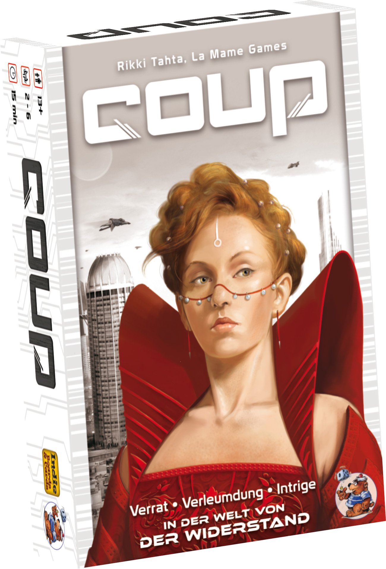 Heidelberger HE540 Coup Game, German Language [Cannot Guarantee is in English] A game from the world of "The Resistance"
