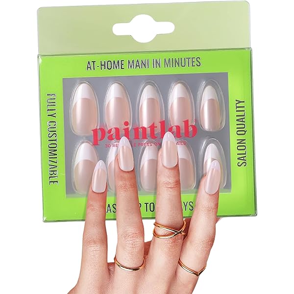 解説セット！ Amazon.com: PaintLab Press-On Nails Manicure Kit, Teddy Bear