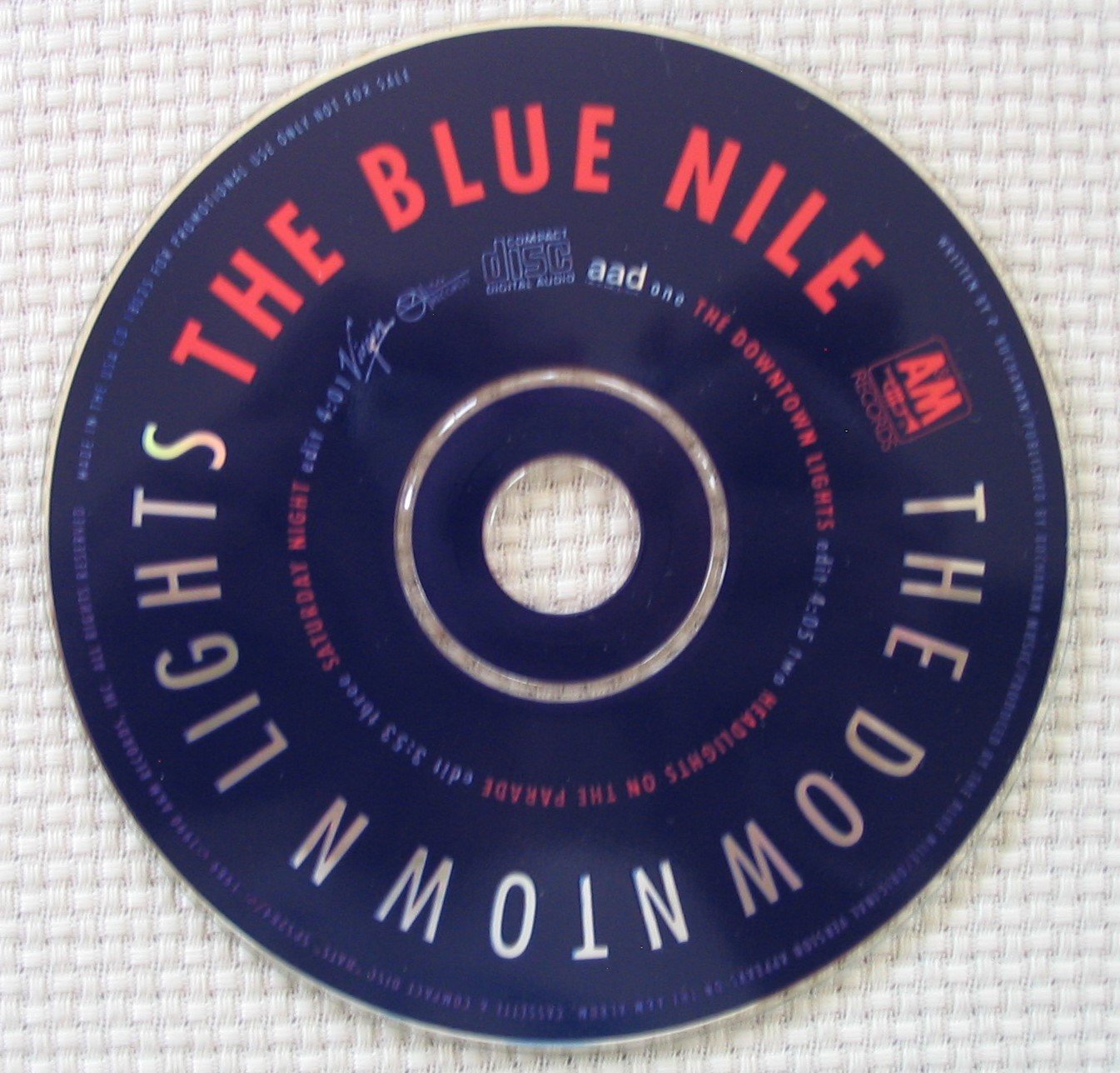 The Blue Nile The Downtown Lights (CdSingle) Music